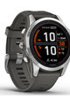 GARMIN smart hodinky - FENIX 7S PRO SOLAR - antracitová/strieborná