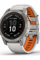 GARMIN smart hodinky - FENIX 7 PRO SAPPHIRE SOLAR - šedá/oranžová
