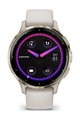 GARMIN smart hodinky - VENU 3S - ivory/zlatá