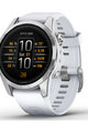 GARMIN smart hodinky - EPIX PRO G2 42MM - strieborná/biela