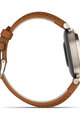 GARMIN smart hodinky - LILY 2 CLASSIC - zlatá/hnedá