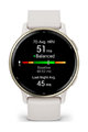 GARMIN smart hodinky - VÍVOACTIVE 5 - ivory/zlatá