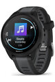 GARMIN smart hodinky - FORERUNNER 165 MUSIC - čierna/šedá