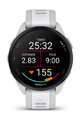 GARMIN smart hodinky - FORERUNNER 165 MUSIC - šedá/biela