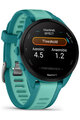 GARMIN smart hodinky - FORERUNNER 165 MUSIC - tyrkysová/modrá