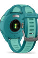 GARMIN smart hodinky - FORERUNNER 165 MUSIC - tyrkysová/modrá