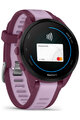 GARMIN smart hodinky - FORERUNNER 165 MUSIC - fialová