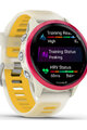 GARMIN smart hodinky - FORERUNNER 570 - 42MM - červená/biela/žltá