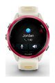 GARMIN smart hodinky - FORERUNNER 570 - 42MM - červená/biela/žltá