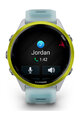 GARMIN smart hodinky - FORERUNNER 570 - 47MM - biela/modrá/žltá