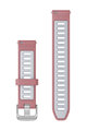 GARMIN remienok - QUICK RELEASE 18 MM - biela/ružová