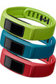 GARMIN remienok - VÍVOFIT 2 - ACTIVE - červená/modrá/zelená