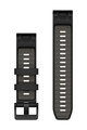 GARMIN remienok - QUICKFIT 22 - čierna/šedá