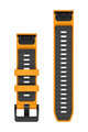 GARMIN remienok - QUICKFIT 22 - oranžová/čierna