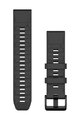 GARMIN remienok - QUICKFIT 22 - čierna