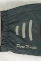 HAVEN Cyklistické nohavice dlhé bez trakov - PURE NORDIC - šedá