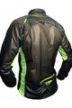 HAVEN Cyklistická vetruodolná bunda - ULTRALIGHT - čierna/zelená