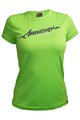 HAVEN Cyklistický dres s krátkym rukávom - AMAZON SHORT - zelená/fialová