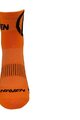 HAVEN Cyklistické ponožky klasické - LITE SILVER NEO 2PAK - oranžová/čierna