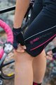 HAVEN Cyklistické nohavice krátke bez trakov - SINGLETRAIL WMS - čierna/ružová