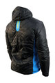 HAVEN Cyklistická zateplená bunda - THERMAL - modrá/čierna