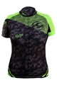 HAVEN Cyklistický dres s krátkym rukávom - SINGLETRAIL WOMEN - čierna/zelená