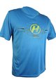HAVEN Cyklistický dres s krátkym rukávom - NAVAHO II SHORT - modrá/zelená