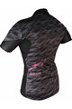 HAVEN Cyklistický dres s krátkym rukávom - SKINFIT WOMEN - čierna/ružová