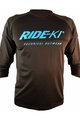 HAVEN Cyklistický dres s krátkym rukávom - RIDE-KI - čierna/modrá