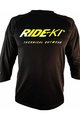 HAVEN Cyklistický dres s krátkym rukávom - RIDE-KI - čierna/zelená