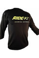 HAVEN Cyklistický dres s krátkym rukávom - RIDE-KI - čierna/zelená