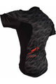 HAVEN Cyklistický dres s krátkym rukávom - SKINFIT - čierna/červená