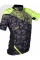 HAVEN Cyklistický dres s krátkym rukávom - SINGLETRAIL KID - čierna/zelená