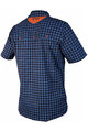 HAVEN košeľa - AGNESS SLIMFIT - oranžová/modrá