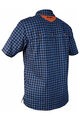 HAVEN košeľa - AGNESS SLIMFIT - oranžová/modrá