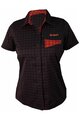 HAVEN košeľa - AGNESS SLIMFIT - čierna/červená