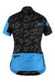 HAVEN Cyklistický dres s krátkym rukávom - SINGLETRAIL WOMEN - čierna/modrá