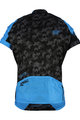 HAVEN Cyklistický dres s krátkym rukávom - SINGLETRAIL - čierna/modrá