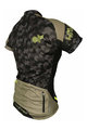 HAVEN Cyklistický dres s krátkym rukávom - SINGLETRAIL WOMEN - zelená/žltá