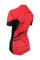 HAVEN Cyklistický dres s krátkym rukávom - SKINFIT NEO WOMEN - červená/čierna