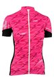 HAVEN Cyklistický dres s krátkym rukávom - SKINFIT NEO WOMEN - ružová/biela