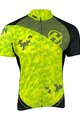 HAVEN Cyklistický dres s krátkym rukávom - SINGLETRAIL NEO - zelená/čierna
