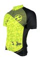 HAVEN Cyklistický dres s krátkym rukávom - SINGLETRAIL NEO - zelená/čierna