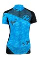 HAVEN Cyklistický dres s krátkym rukávom - SINGLETRAIL NEO WOMEN - modrá