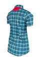 HAVEN košeľa - AGNESS SLIMFIT - modrá/ružová