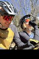 HAVEN Cyklistický dres s dlhým rukávom letný - FACTORY TRAIL - čierna/hnedá