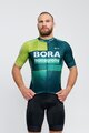 BONAVELO Cyklistický dres s krátkym rukávom - BORA 2024 - zelená/svetlo zelená