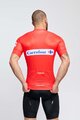 BONAVELO Cyklistický dres s krátkym rukávom - LA VUELTA - červená