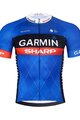 BONAVELO Cyklistický dres s krátkym rukávom - GARMIN SHARP - modrá/čierna