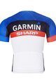BONAVELO Cyklistický dres s krátkym rukávom - GARMIN SHARP - modrá/čierna
